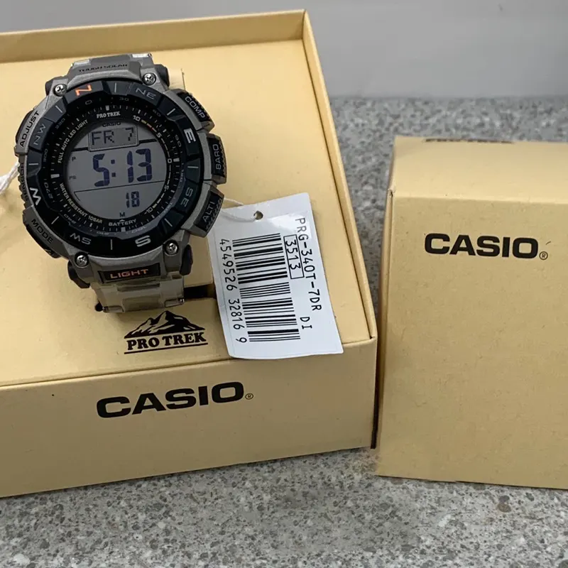 Casio Pro Trek Solar Power Digital Dial Men's Watch- PRG-340T-7DR